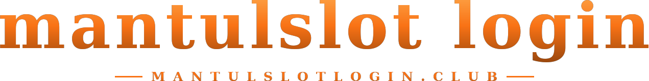 mantulslot login logo